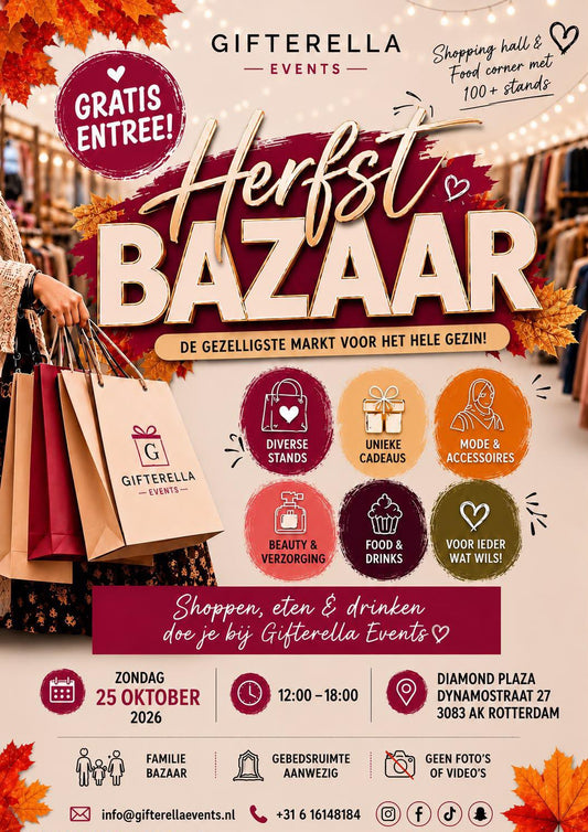 Maison Noor op de Gifterella Herfst Bazaar