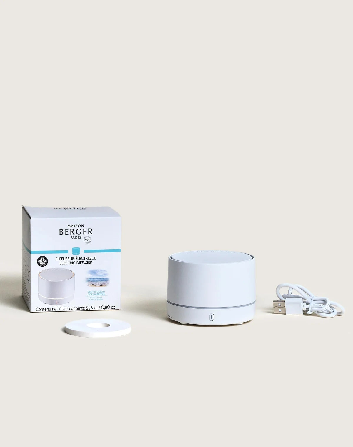 Nomad elektrische parfumdiffuser Blanc - Ocean Breeze – foto 6