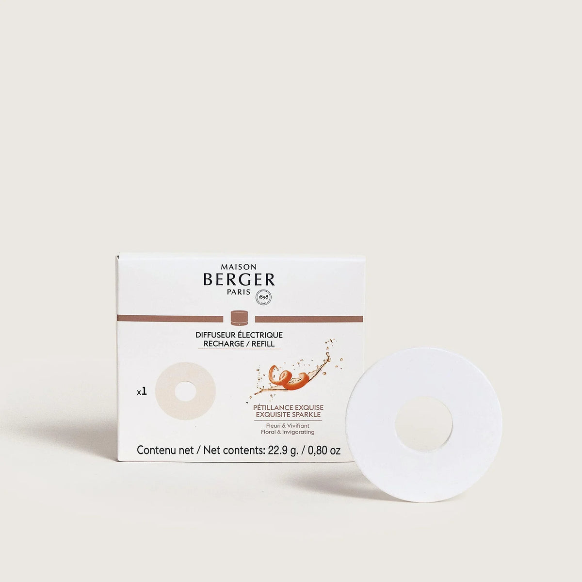 Navulling Nomad Elektrische Parfumdiffuser Pétillance Exquise