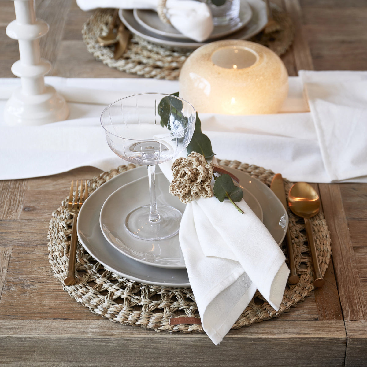 Portofino Breakfast Plate Flax – foto 3