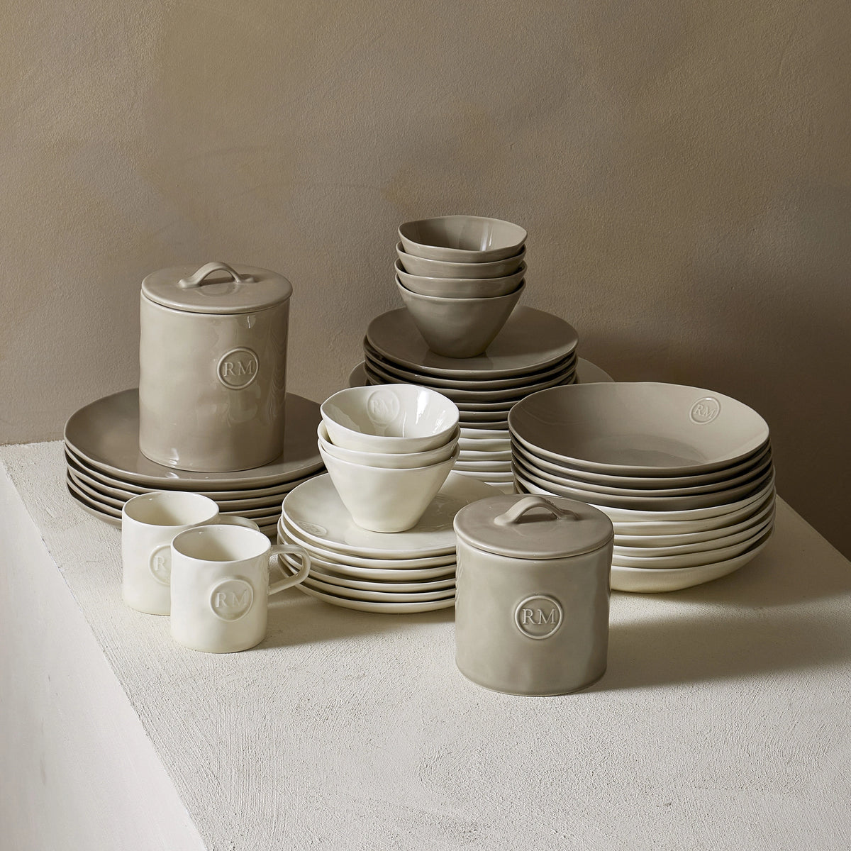 Portofino Dinner Plate White – foto 3
