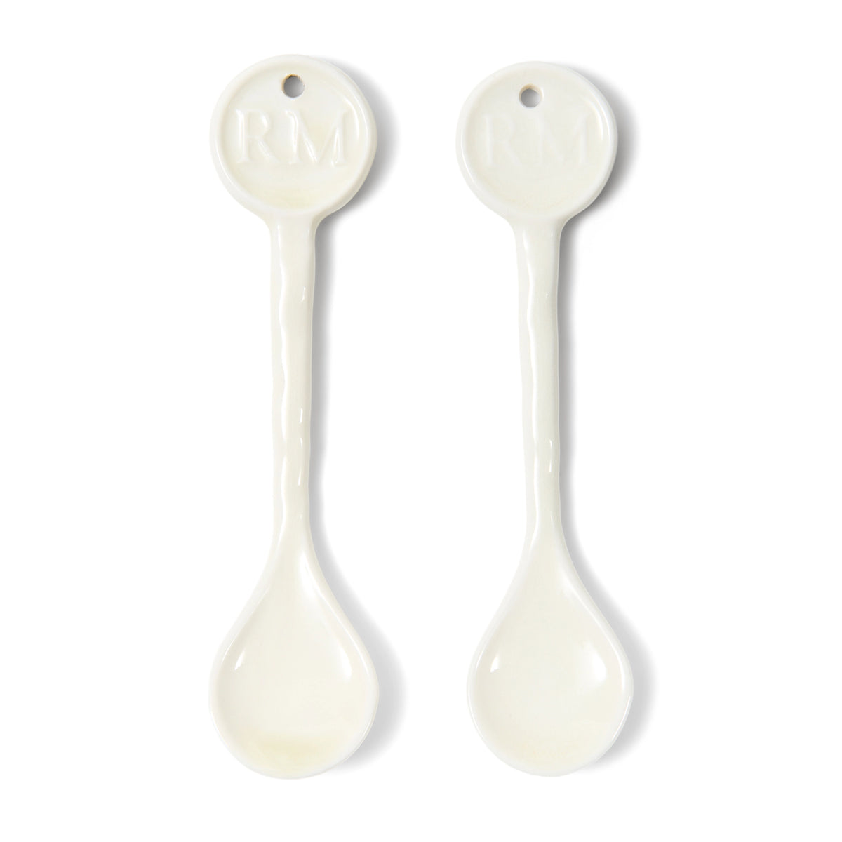 Portofino Spoons 2 pieces White