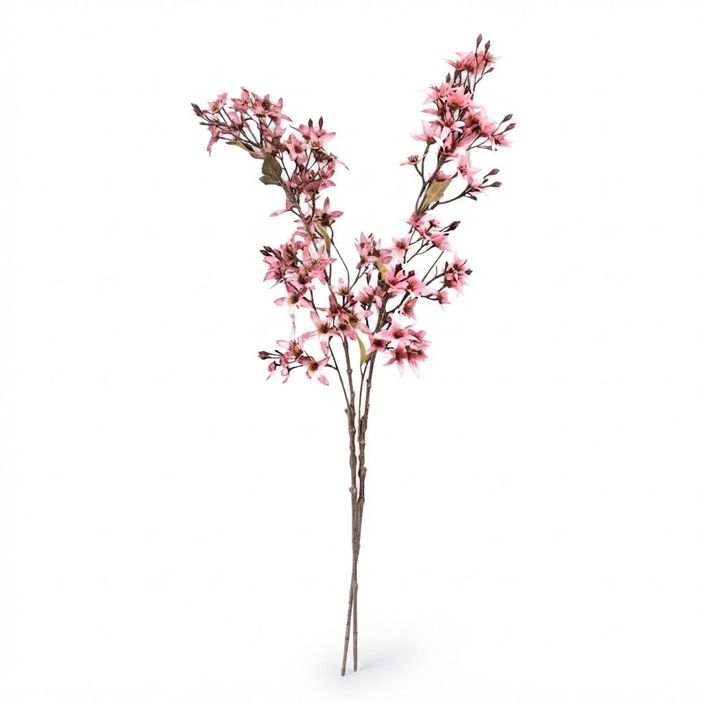 FORSYTHIA Branch Pink 95cm