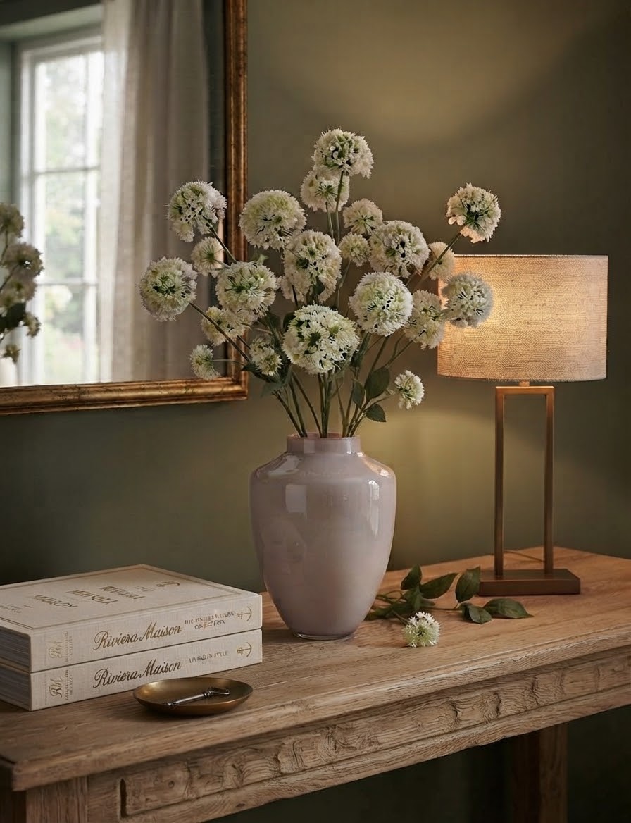 SNOWBALL Branch Cream 75cm – foto 3
