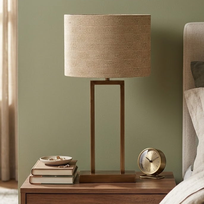 Light&Living Lampenkap Shade Oval Ravi Brown – foto 2