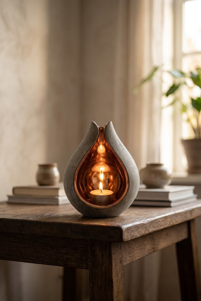 Brynxz Tealightcup Cozy Gold M
