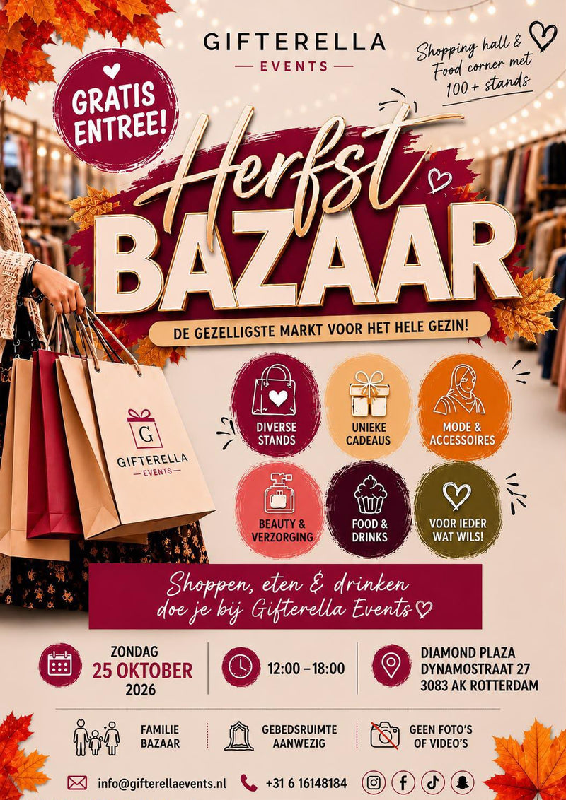 Gifterella Events - Herfst Bazaar!