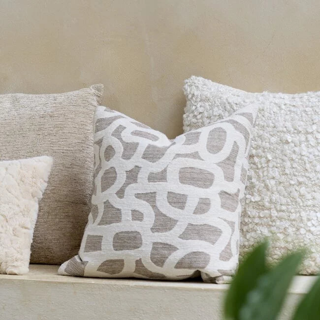 Light&Living Cushion Alpena Taupe-Beige 45x45