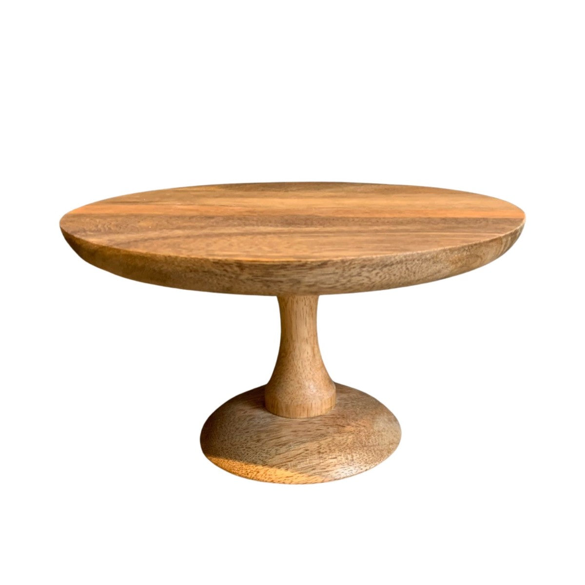 Taart plateau op voet hout L